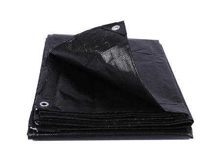 Double black tarpaulin