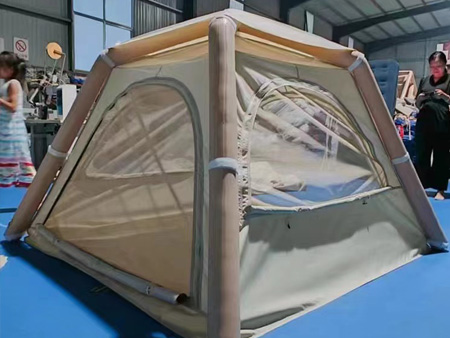 Inflatable tent